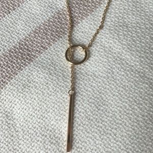 Nashelle Gold Lariot Necklace